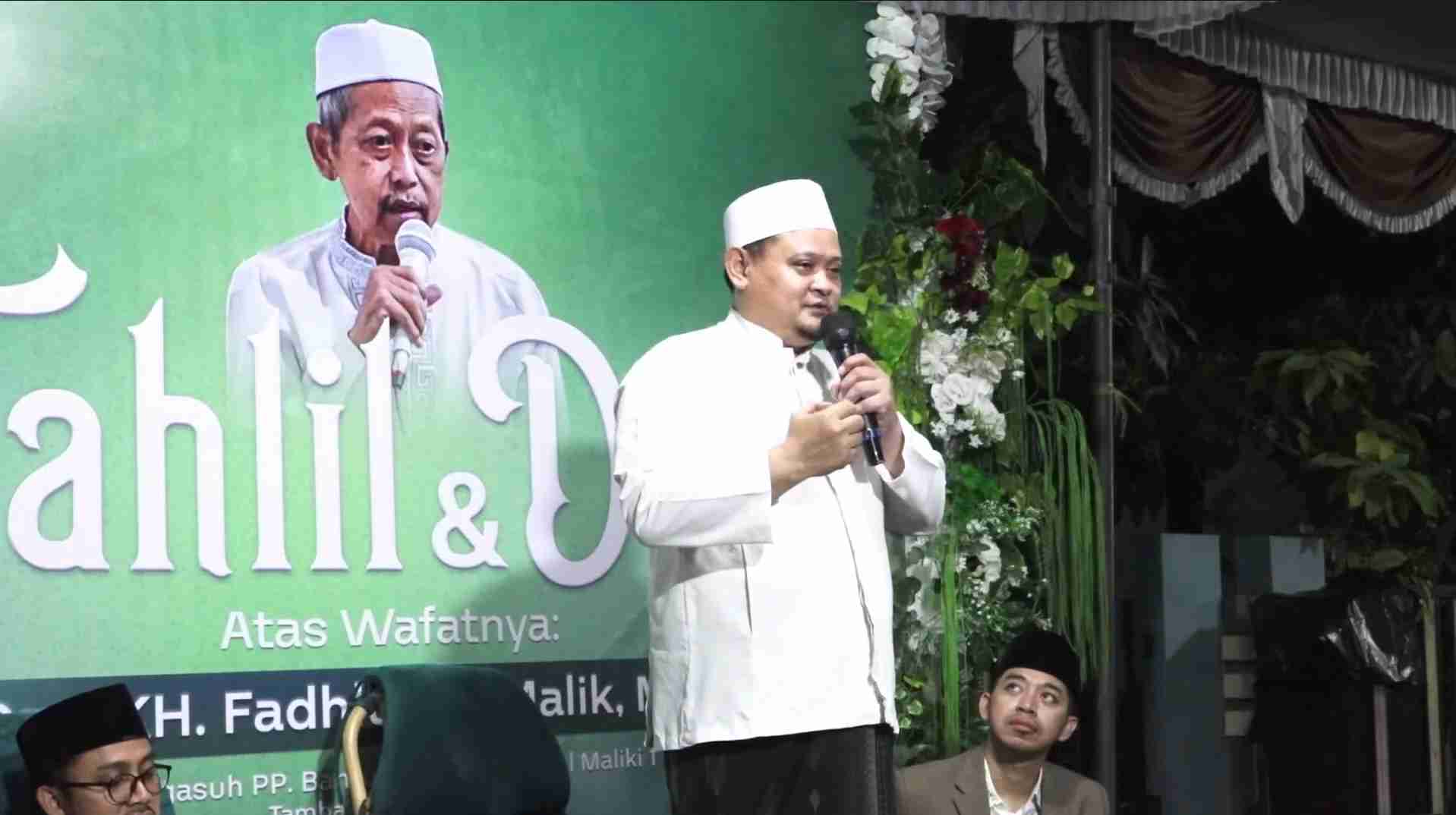 KH Abdurrozaq Sholeh Kenang Pertemuan Terakhir dan Kesabaran KH Fadlullah Malik